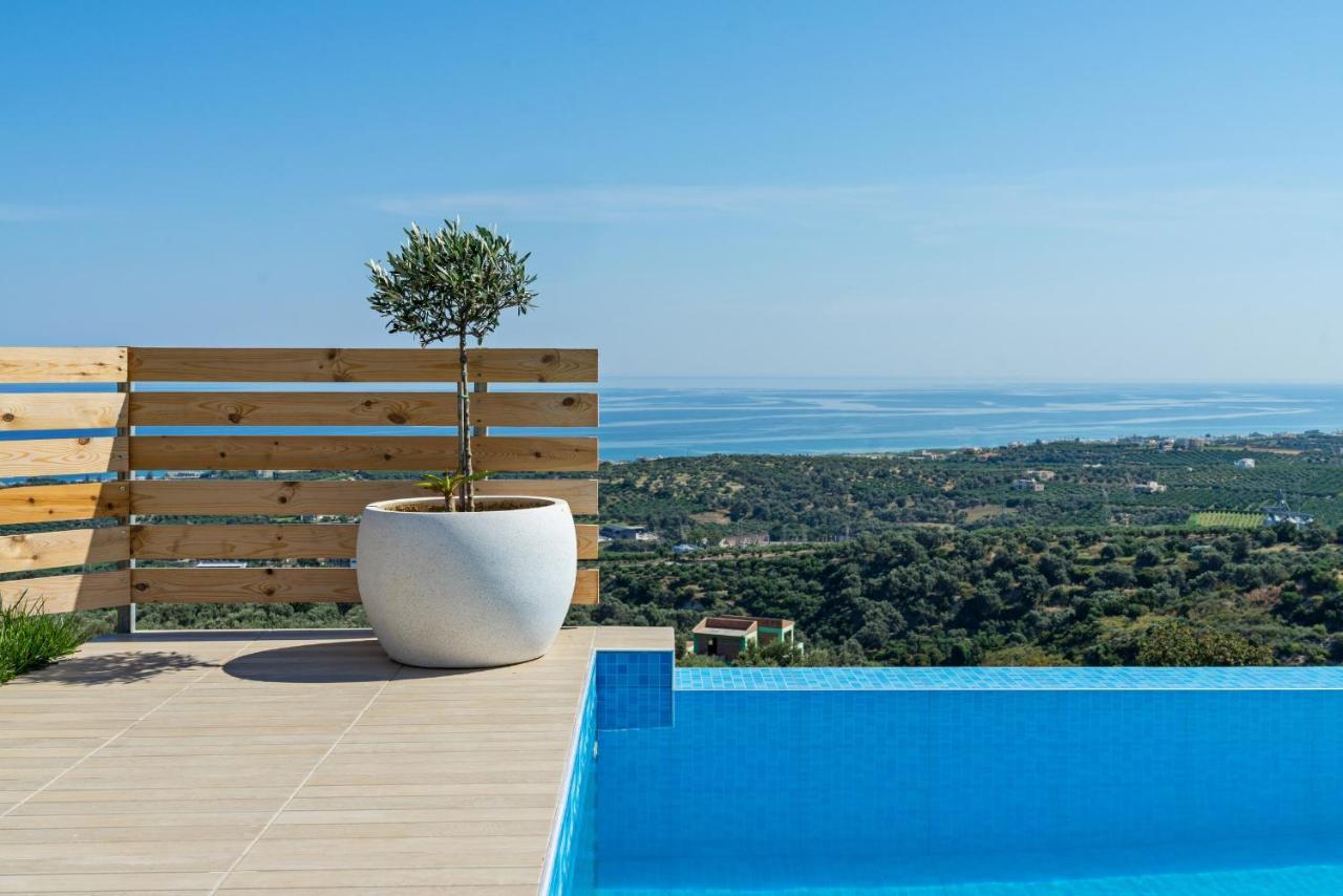 Alkistis Villa With Amazing Sea View Maroulás المظهر الخارجي الصورة