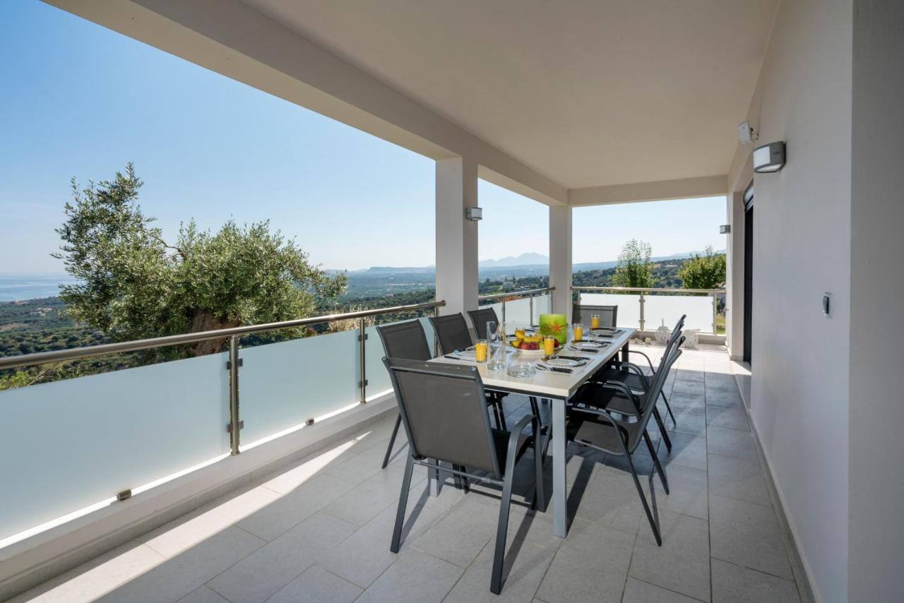 Alkistis Villa With Amazing Sea View Maroulás المظهر الخارجي الصورة