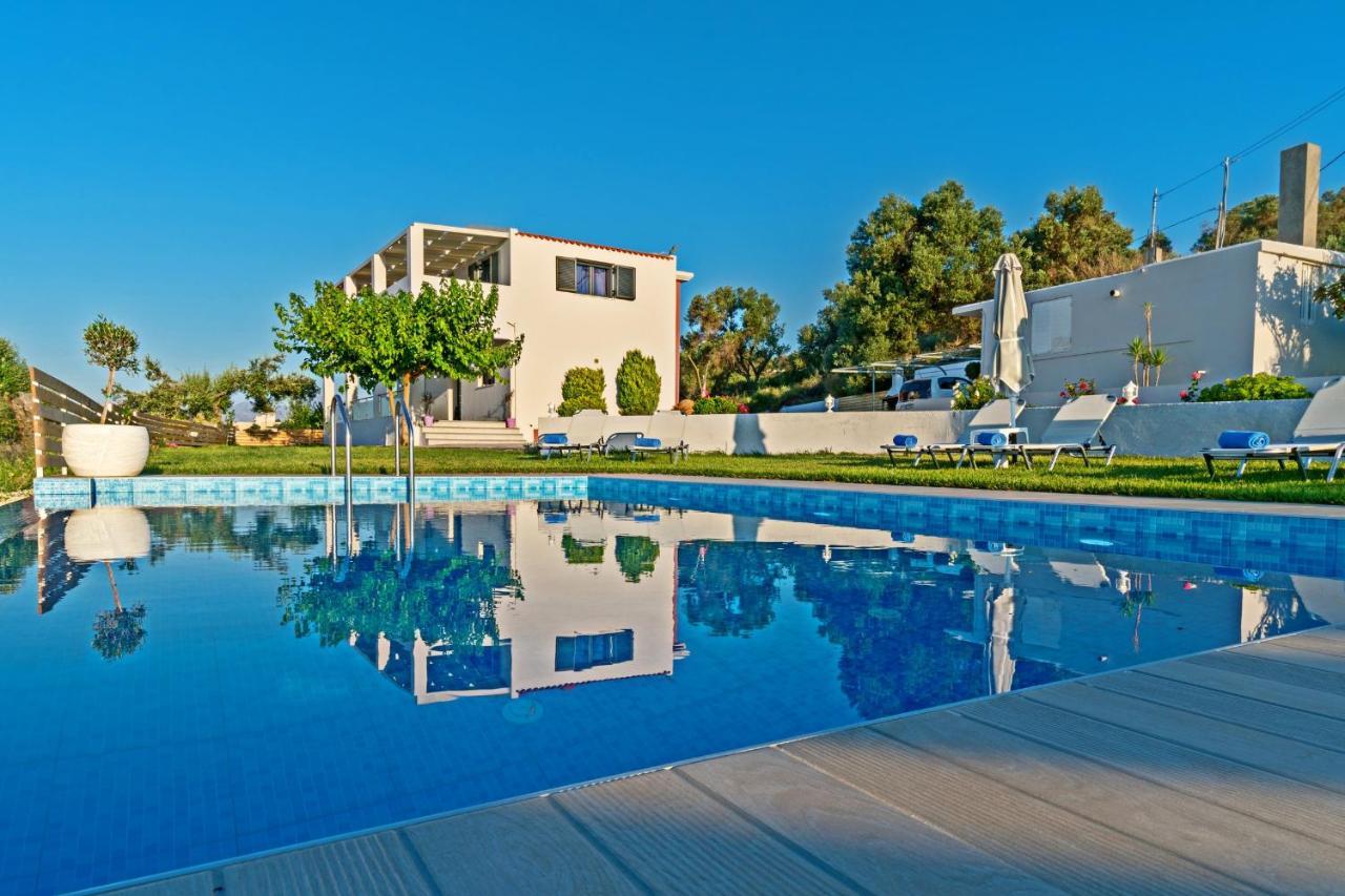 Alkistis Villa With Amazing Sea View Maroulás المظهر الخارجي الصورة