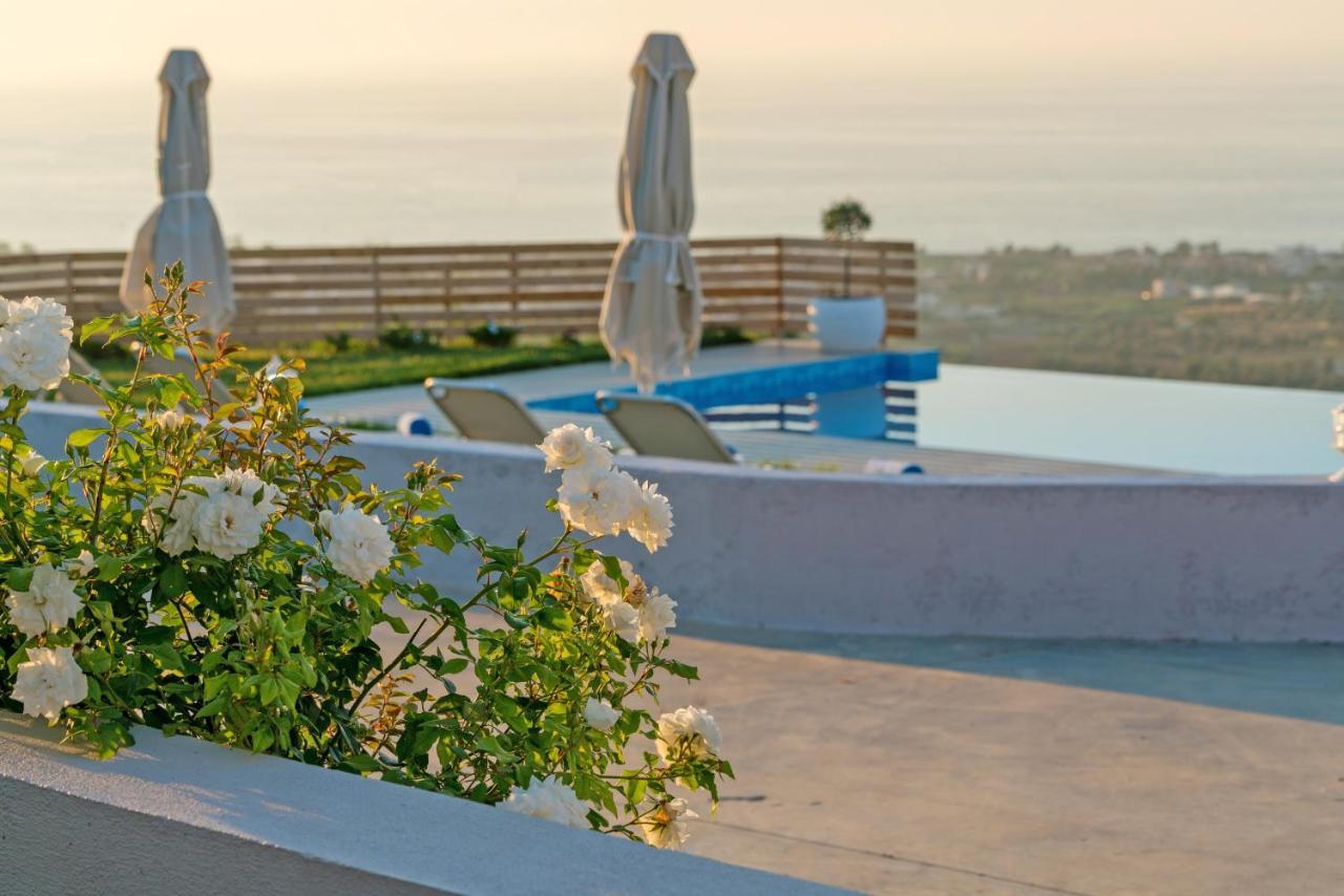 Alkistis Villa With Amazing Sea View Maroulás المظهر الخارجي الصورة