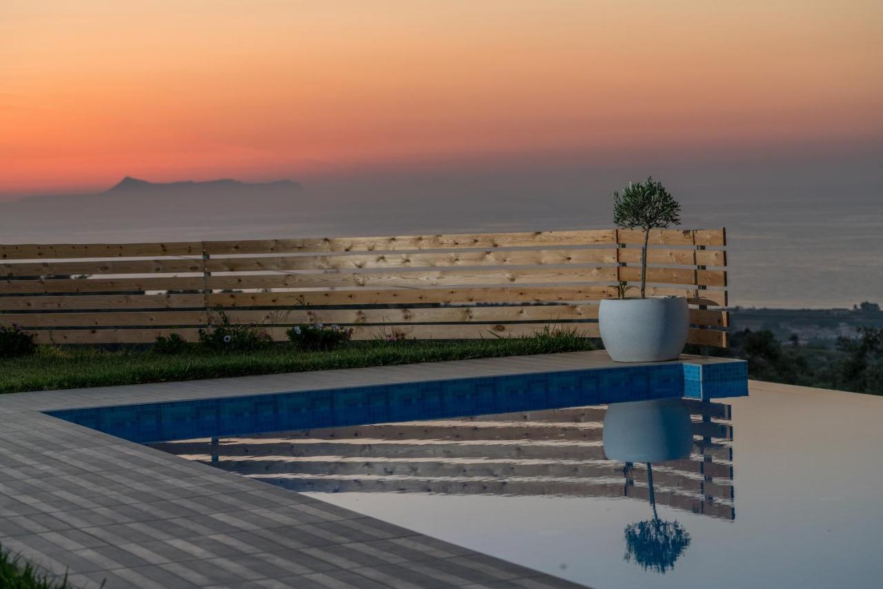Alkistis Villa With Amazing Sea View Maroulás المظهر الخارجي الصورة