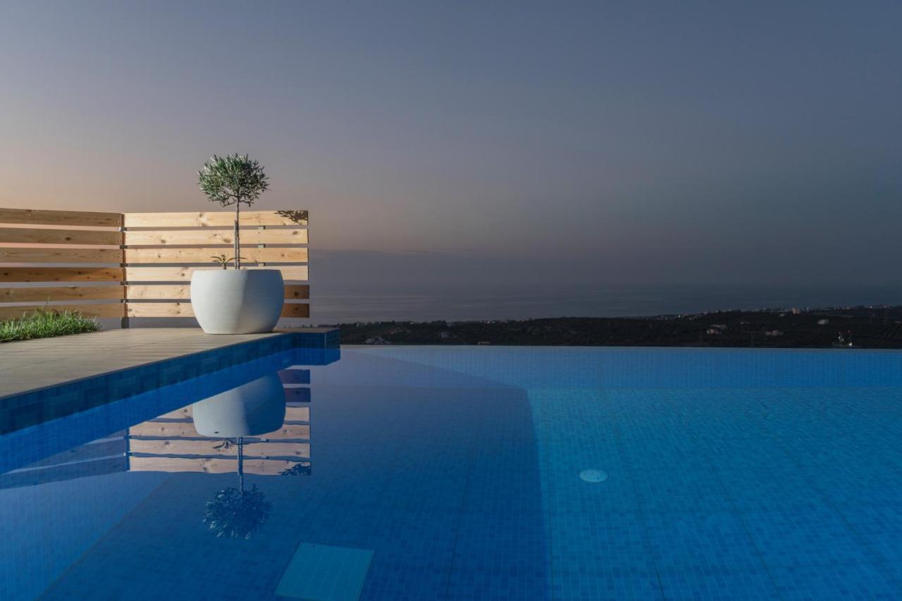 Alkistis Villa With Amazing Sea View Maroulás المظهر الخارجي الصورة
