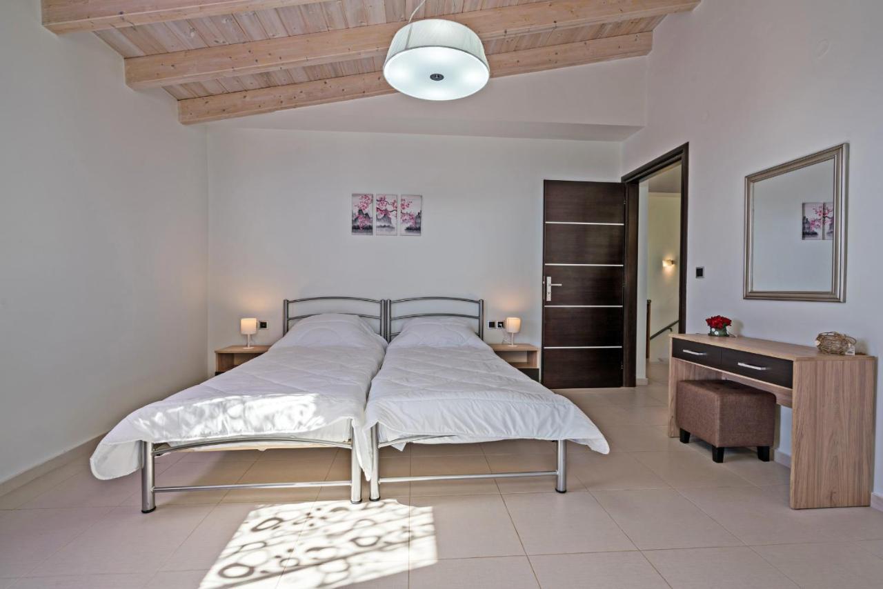 Alkistis Villa With Amazing Sea View Maroulás المظهر الخارجي الصورة