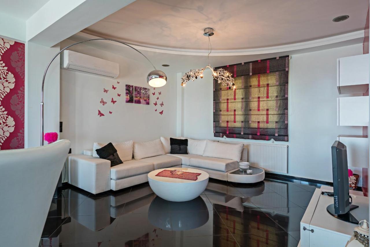 Alkistis Villa With Amazing Sea View Maroulás المظهر الخارجي الصورة