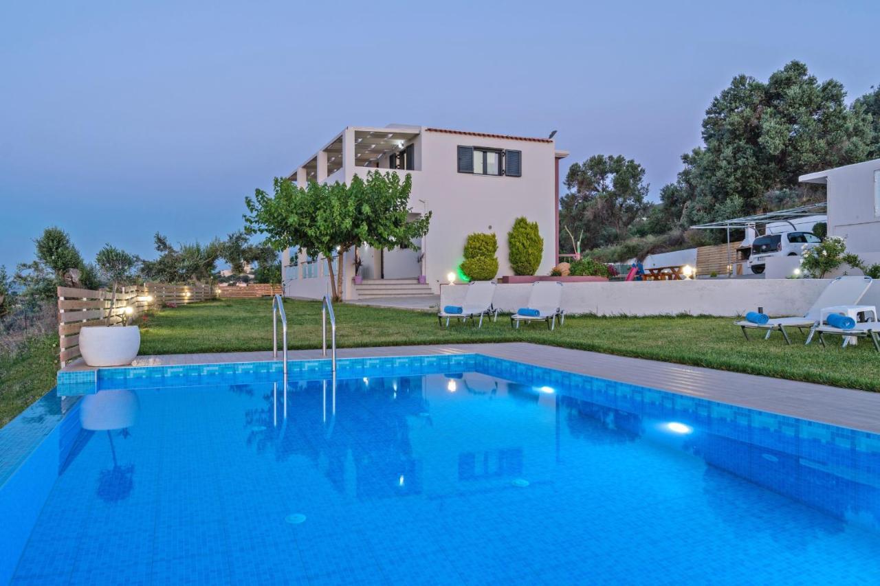 Alkistis Villa With Amazing Sea View Maroulás المظهر الخارجي الصورة