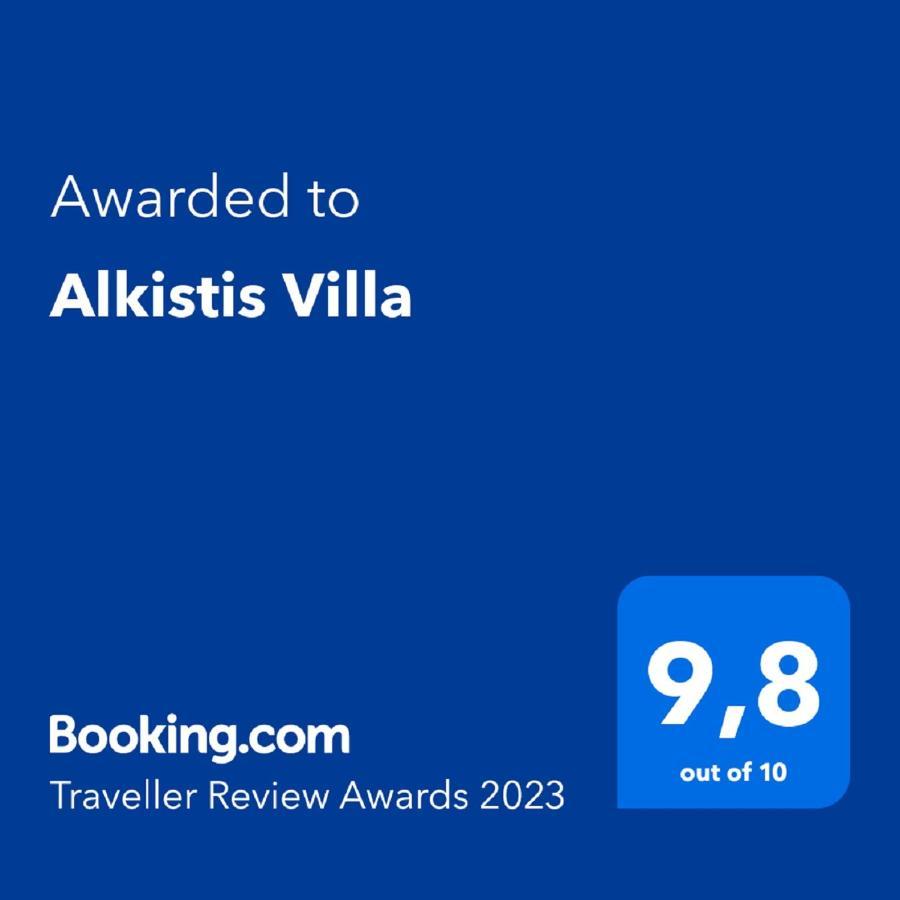 Alkistis Villa With Amazing Sea View Maroulás المظهر الخارجي الصورة